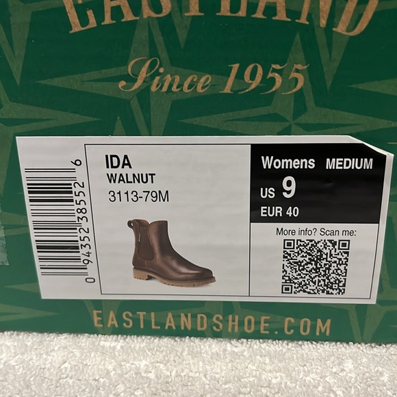 Women's Ida Chelsea Boot walnut USW-9 Euro-40 Medium 3113-79M - Picture 3 of 7